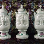 Walls, Three Lidded Vases,  2005
